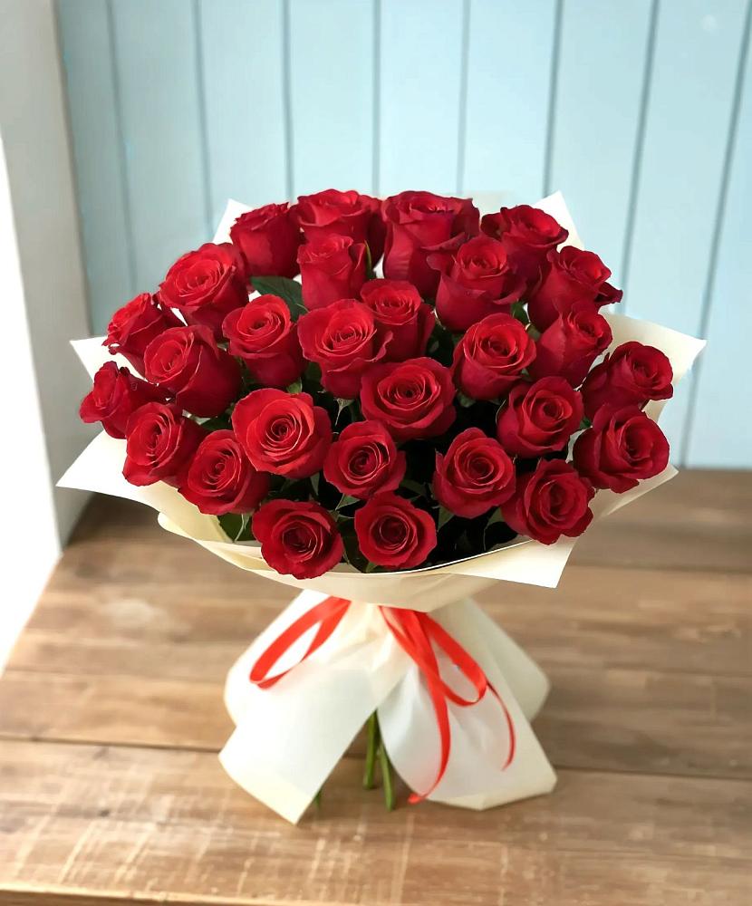 Букет 29 Красных роз в Любиме
