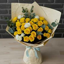 Букет цветов из:  Розы в Любиме