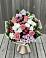 Букет цветов из: Альстромерии, Гвоздики, Розы и Хризантемы в Любиме