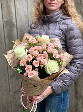 Букет цветов из:  Розы в Любиме