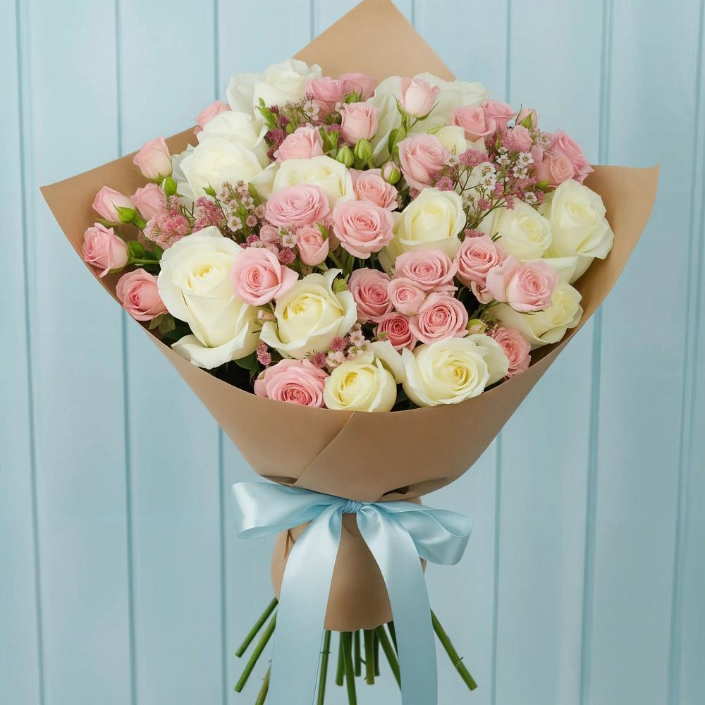 Букет цветов из: Розы в Любиме