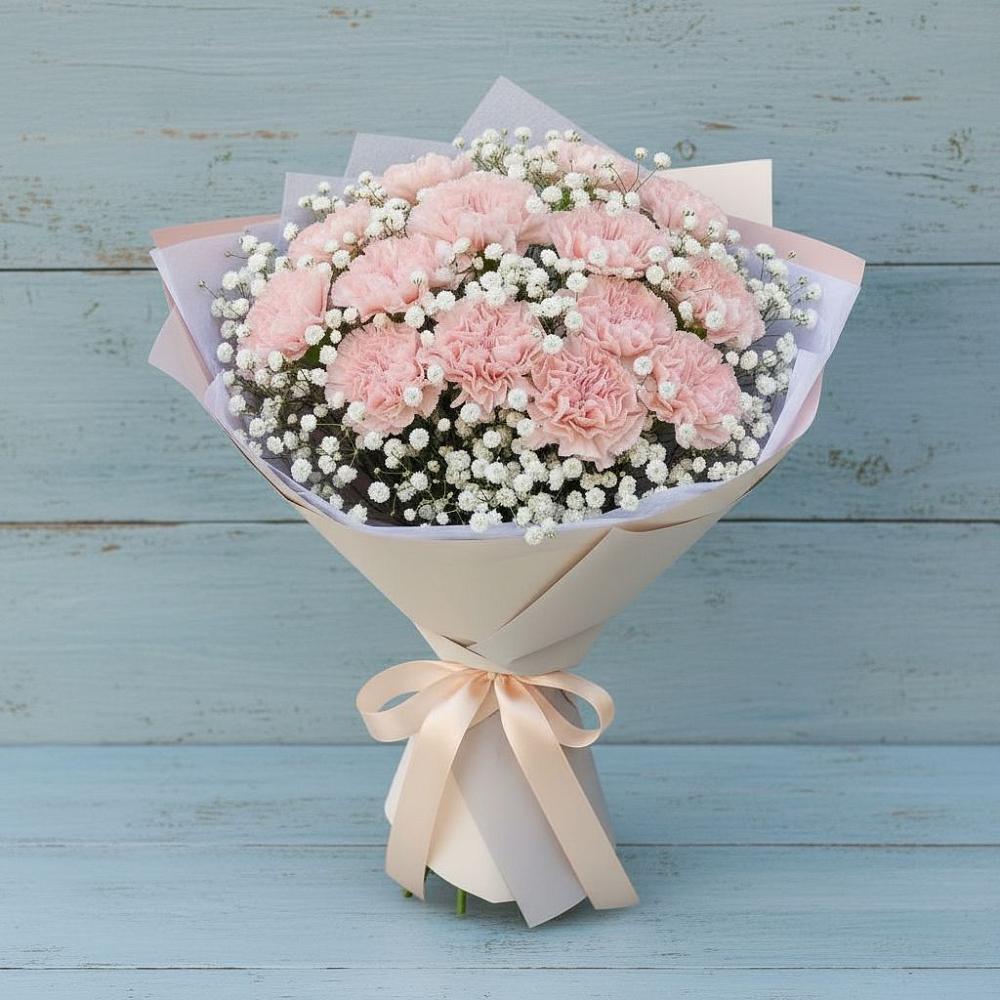 Букет цветов из: Гвоздики в Любиме