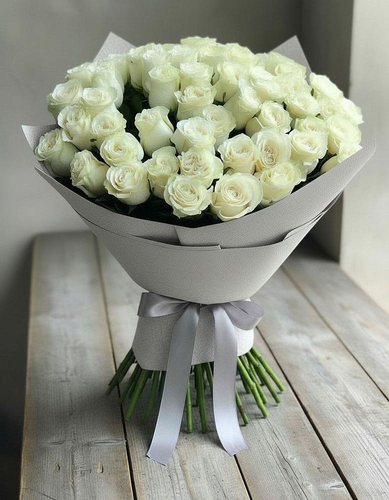 Букет 35 Белых роз в Любиме