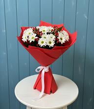 Букет цветов из:  Хризантемы #REPLACE_PRED# Любиме
