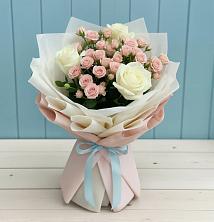 Букет цветов из:  Розы в Любиме