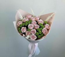 Букет цветов из:  Розы и Хризантемы в Любиме