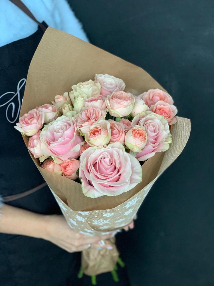 Букет цветов из: Хризантемы и Розы в Любиме