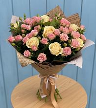 Букет цветов из:  Розы в Любиме